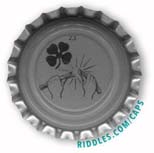 Lucky Beer Bottle Cap #23 series 1 Riddles.com/caps