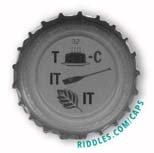 Lucky Beer Bottle Cap #32 series 1 Riddles.com/caps