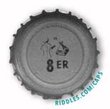 Lucky Beer Bottle Cap #55 series 1 Riddles.com/caps