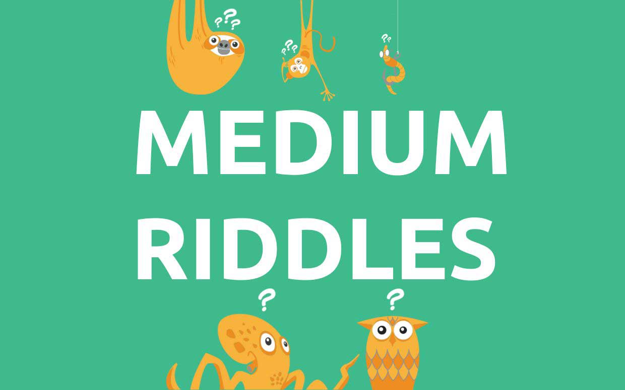 100 Medium Riddles with Answers 