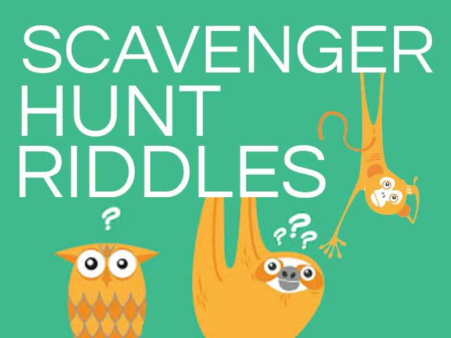 Scavenger Hunt Riddles (With Answers)