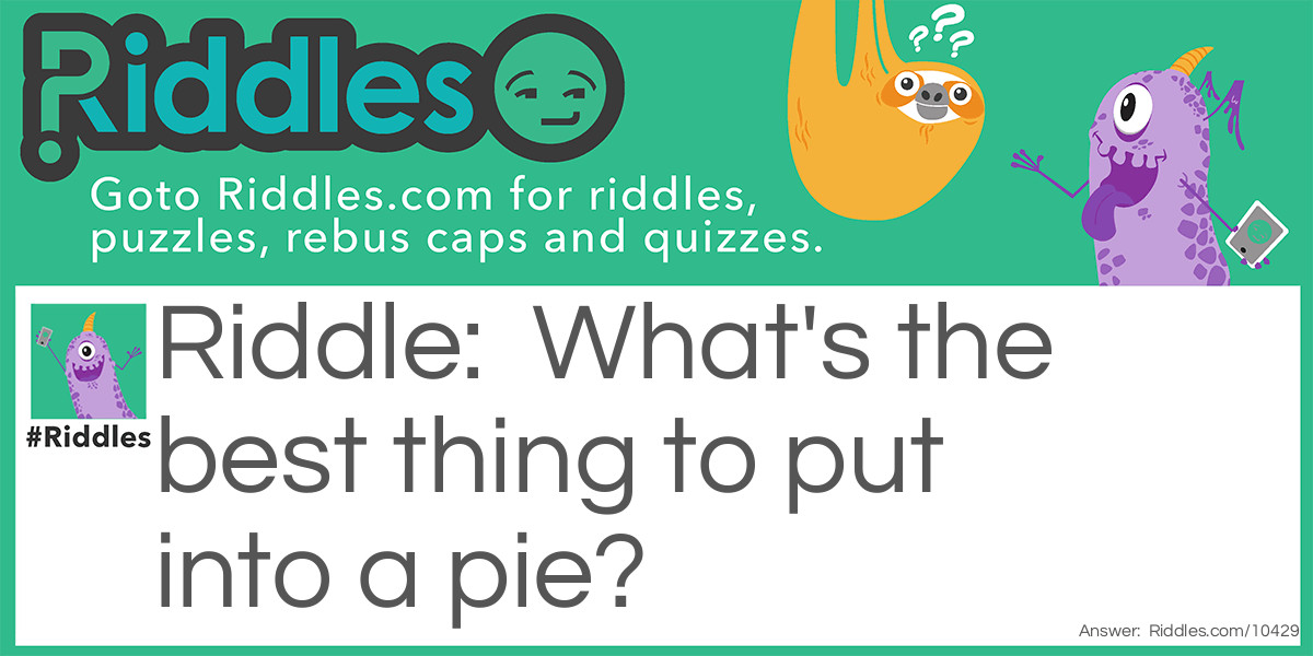 This riddle is short Riddle Meme.
