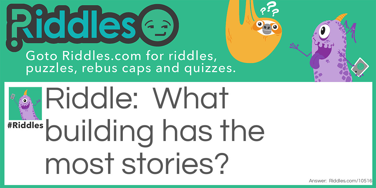 STORIES Riddle Meme.