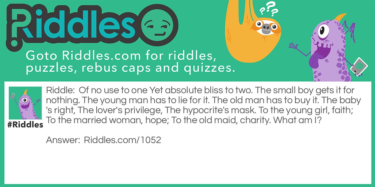 Riddles for Adults