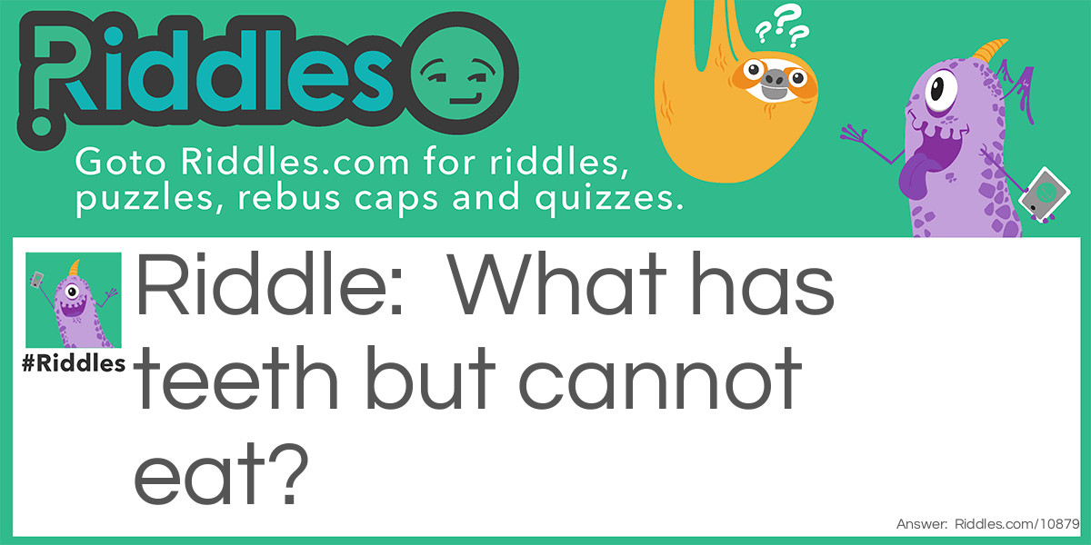 Do We Even Need A Dentist? Riddle Meme.