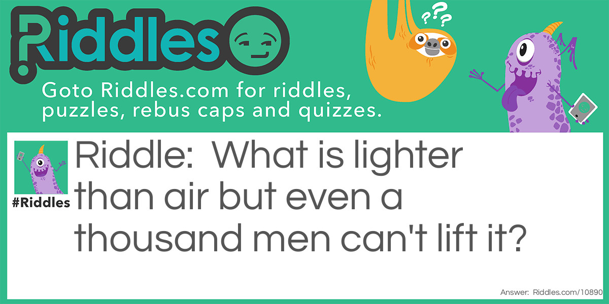 Simple Question Riddle Meme.