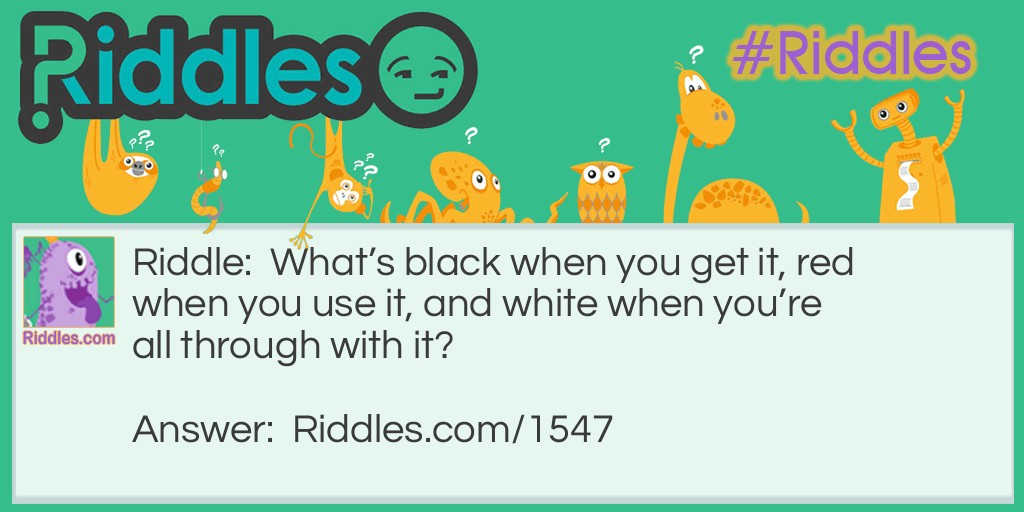 Click to see riddle Black Red White Brain Teazer Challenge Question answer.