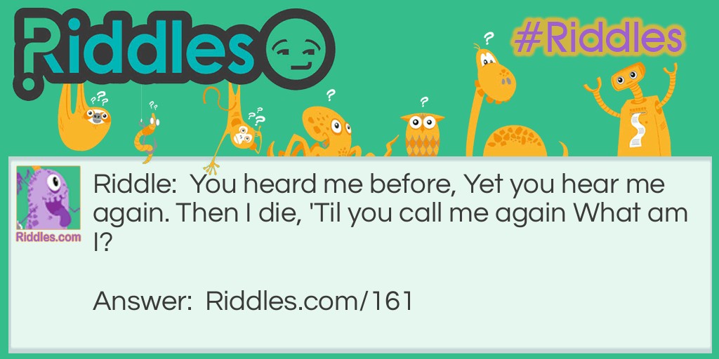 Click to see riddle Impossible answer.