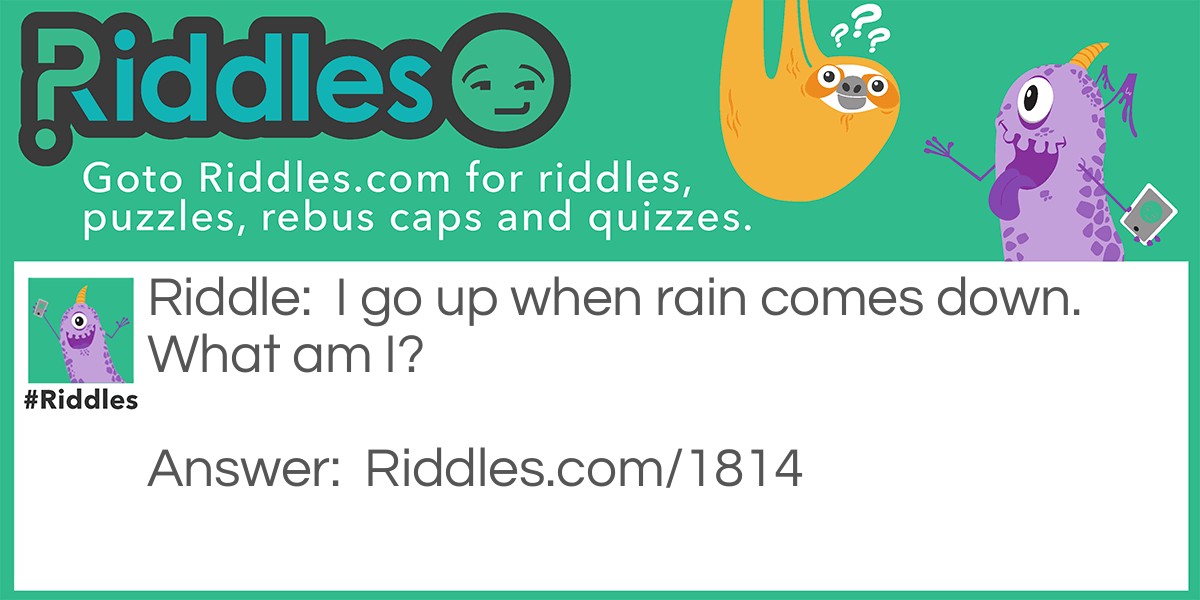 Click to see riddle Kids Riddles U answer.