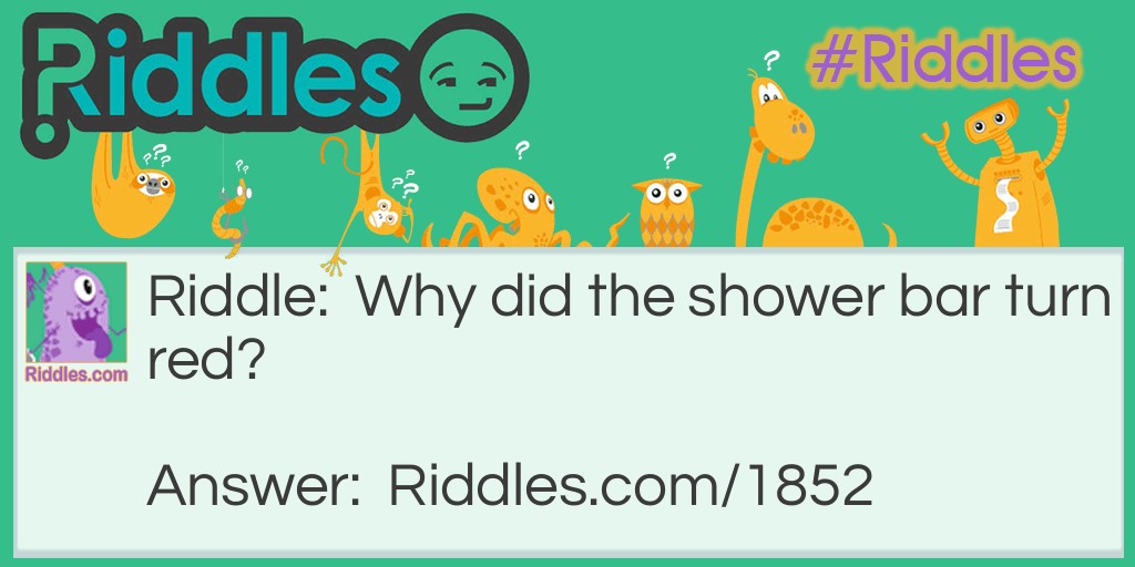 Shower Bar Riddle Meme.