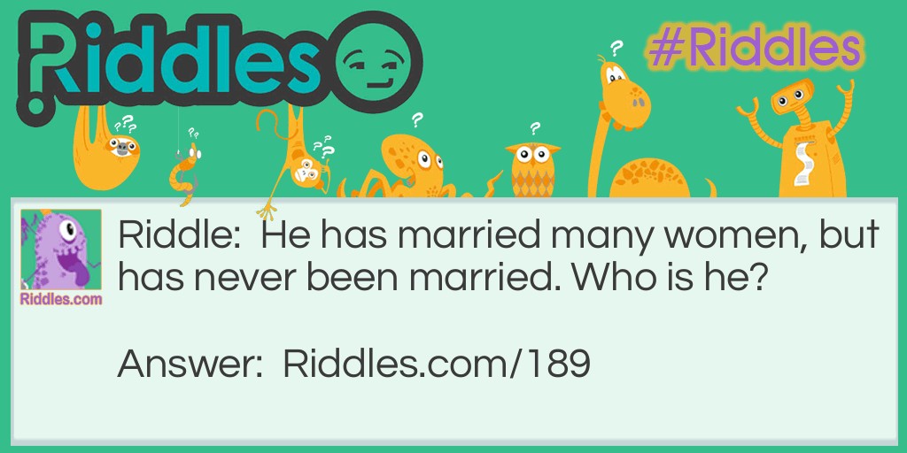 Marriage Not For Me Riddle Meme.