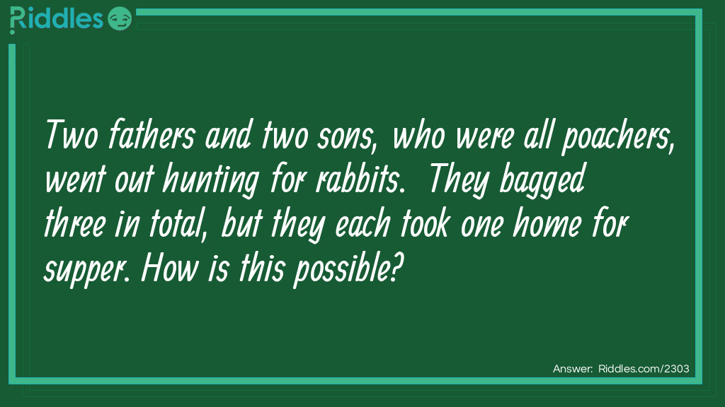 Hunting Trip Riddle Meme.