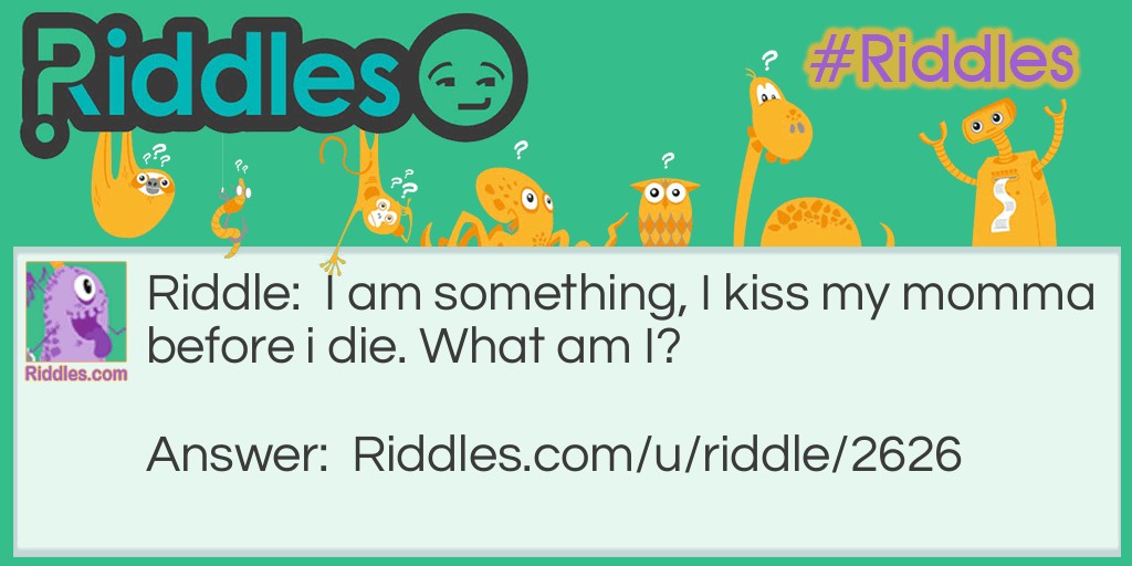 kisse Riddle Meme.