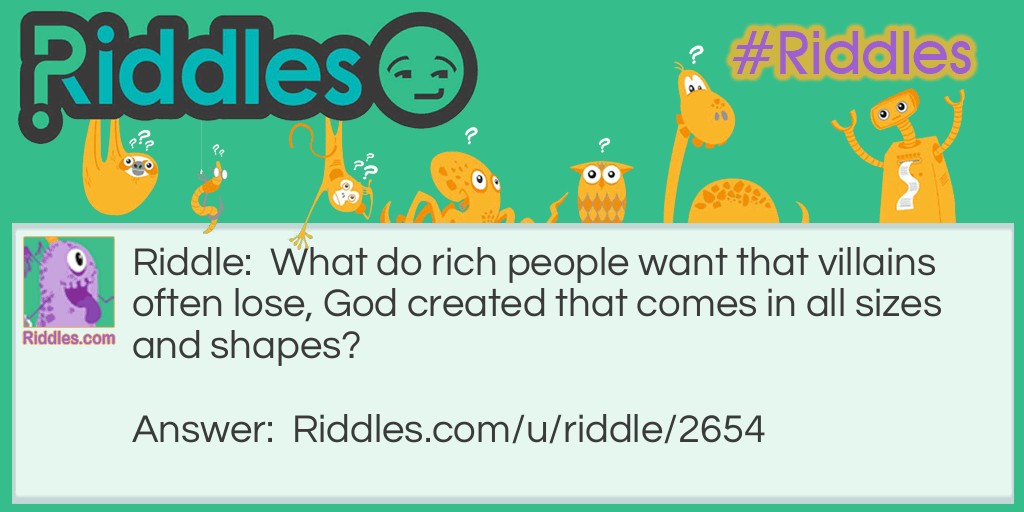 Who has this? Riddle Meme.