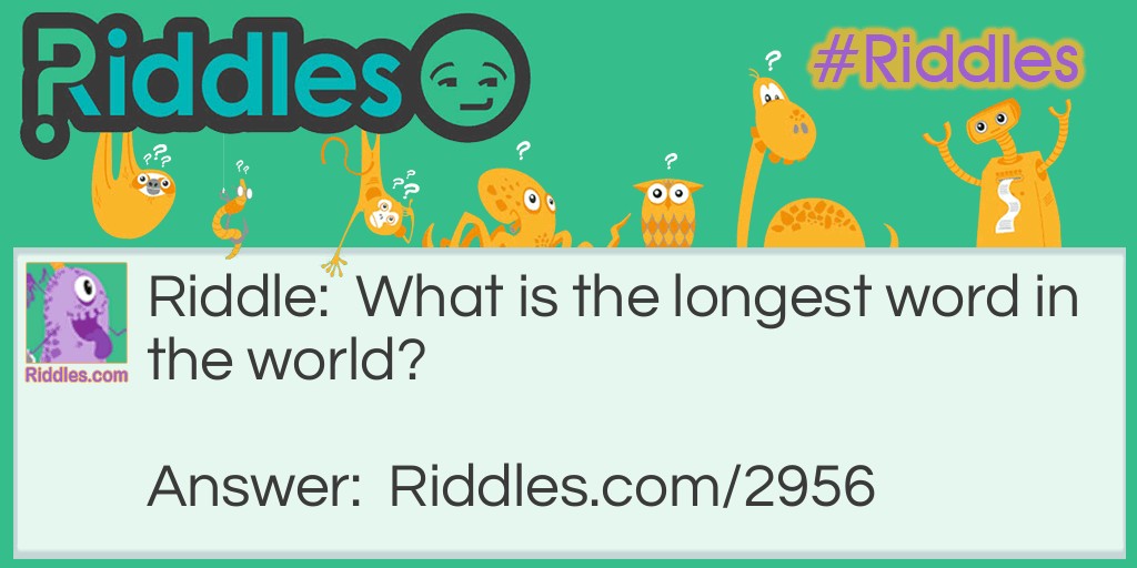 Word riddle Riddle Meme.