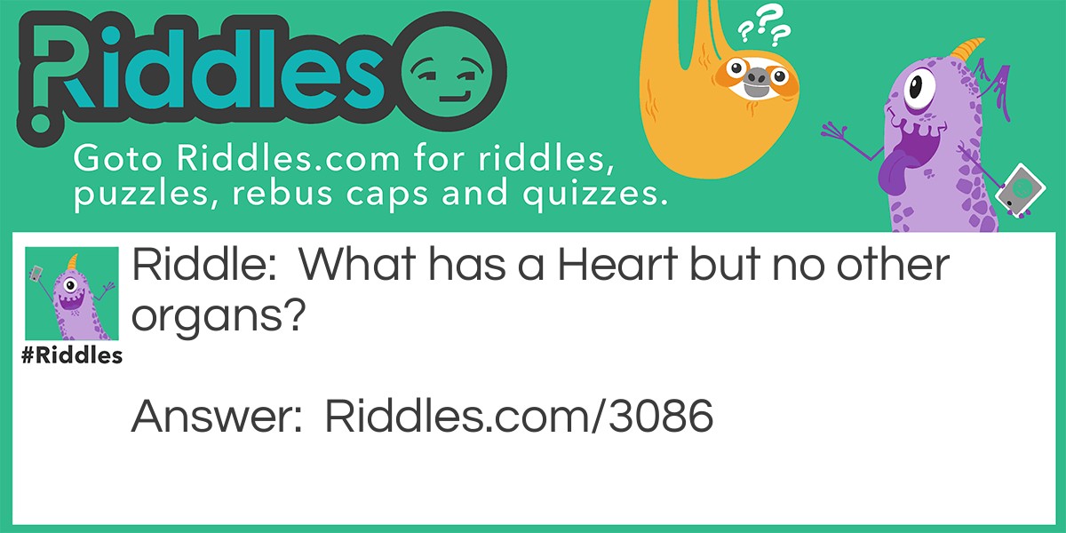 what as  A Heart Riddle Meme.