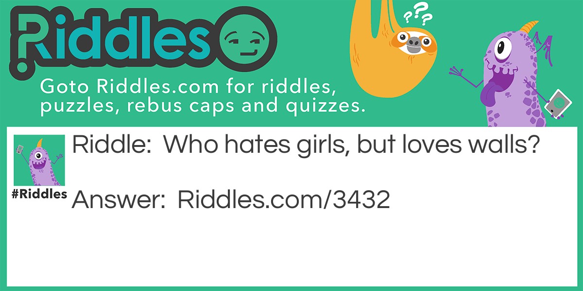 Guess who Riddle Meme.