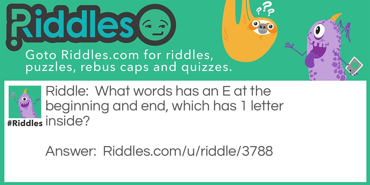 The letter Riddle Meme.