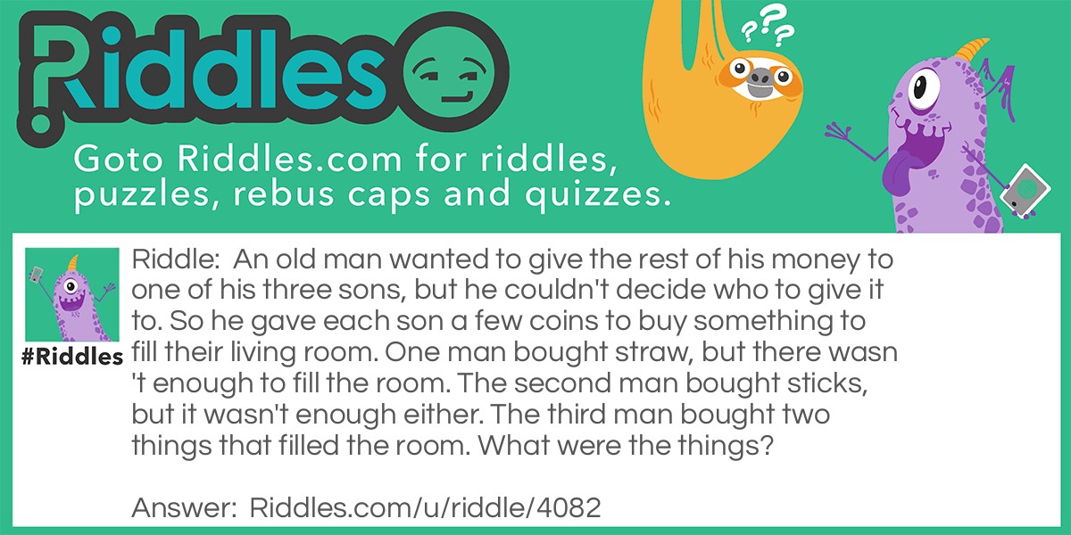Old Man Money Riddle Meme.