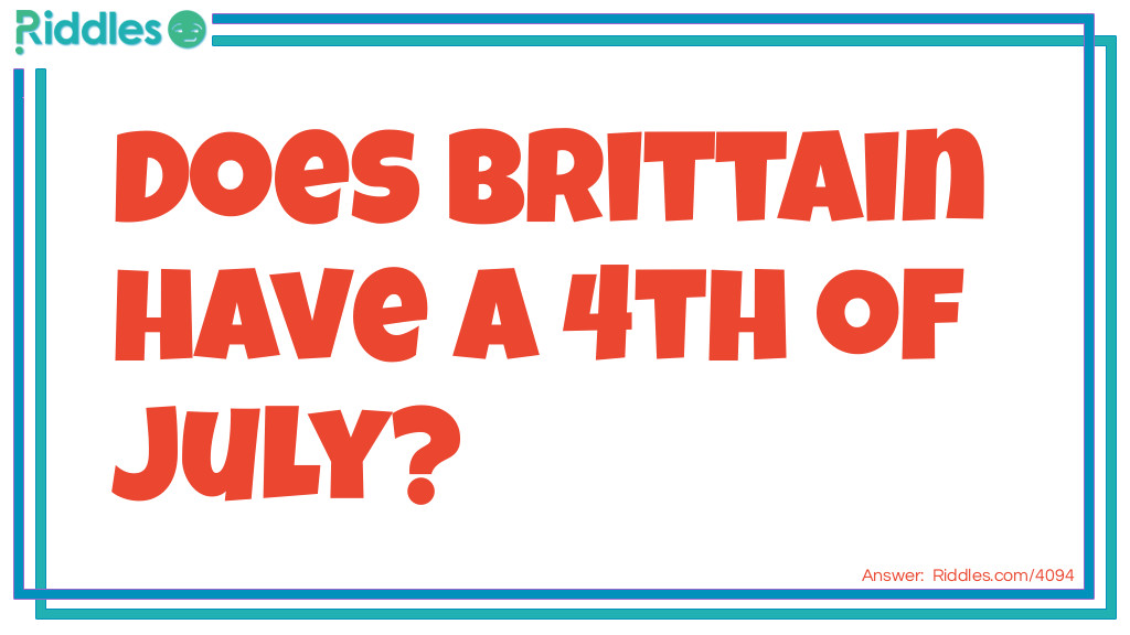 Does Brittain have a 4th of July?