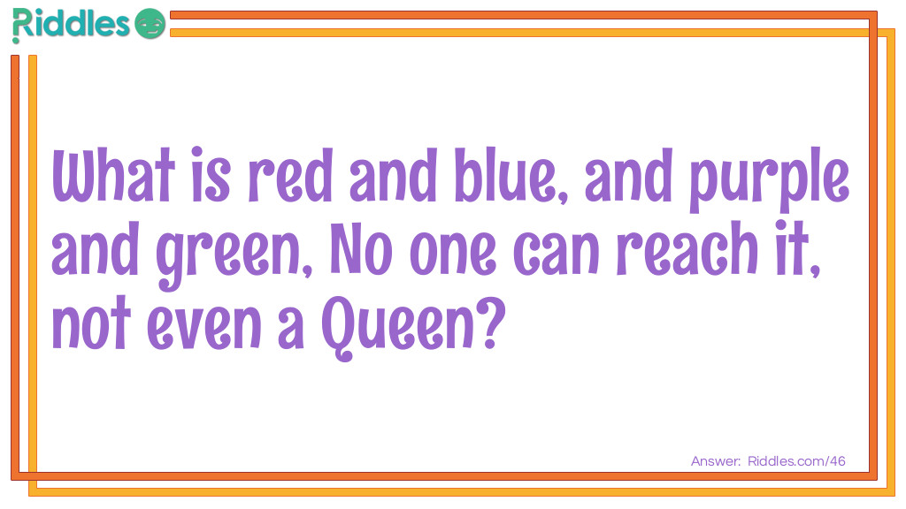 Click to see riddle Far Off Color answer.