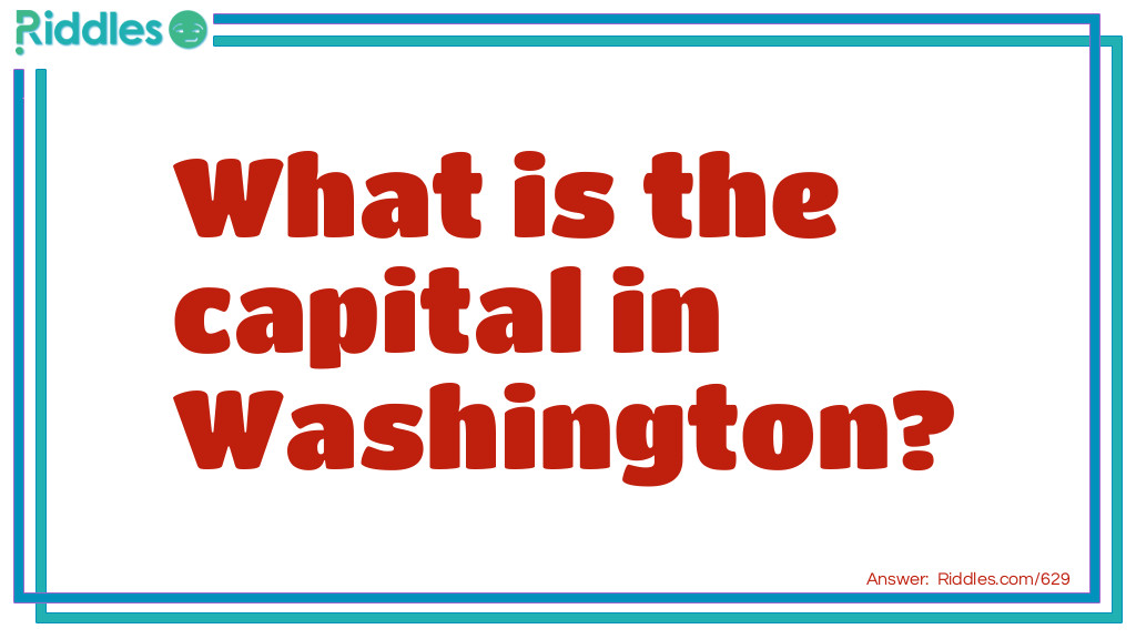 What is the capital in Washington?