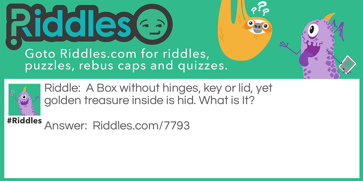 Lidless Box Riddle Meme.