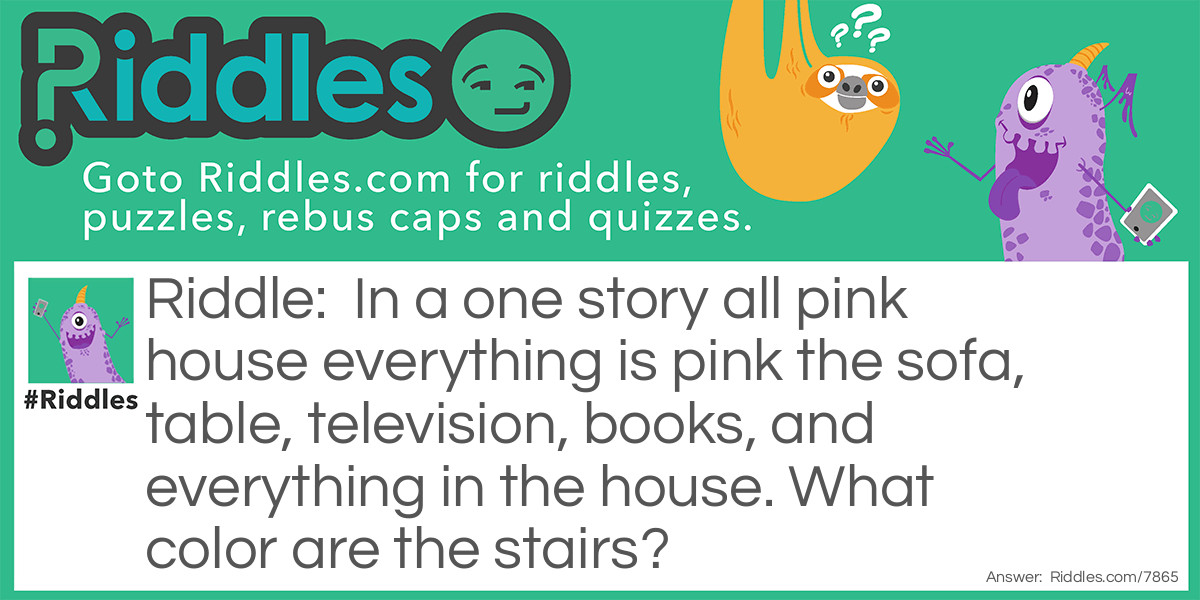 Stairs  5980 Riddle Meme.