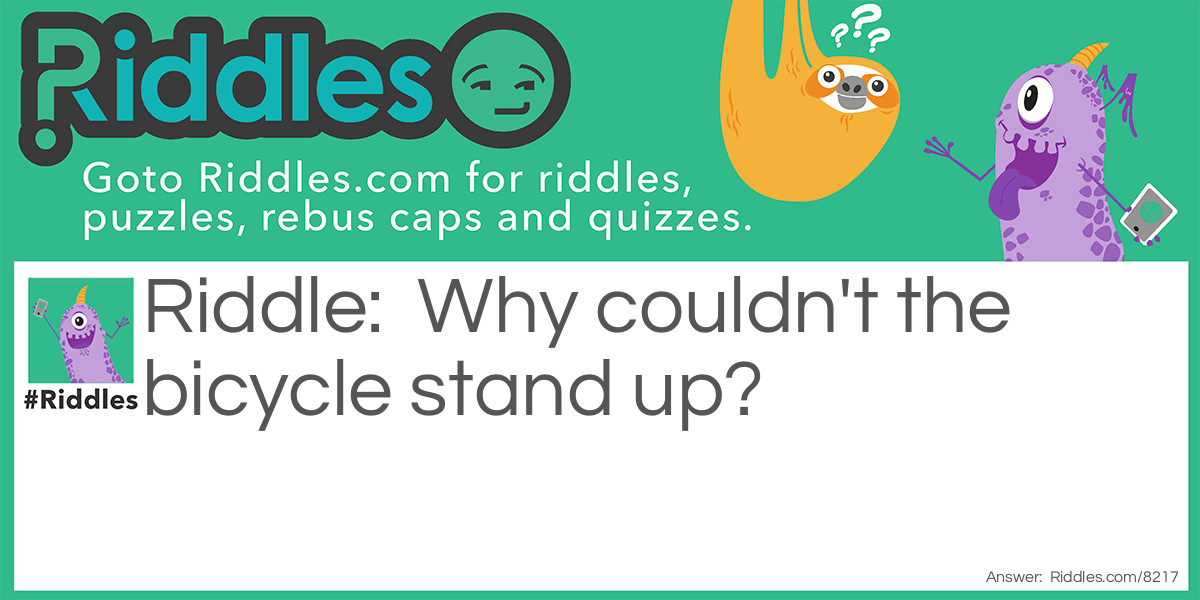 Bad Bicycle Riddle Meme.