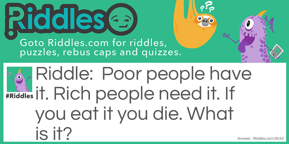 Can you guess it? Riddle Meme.