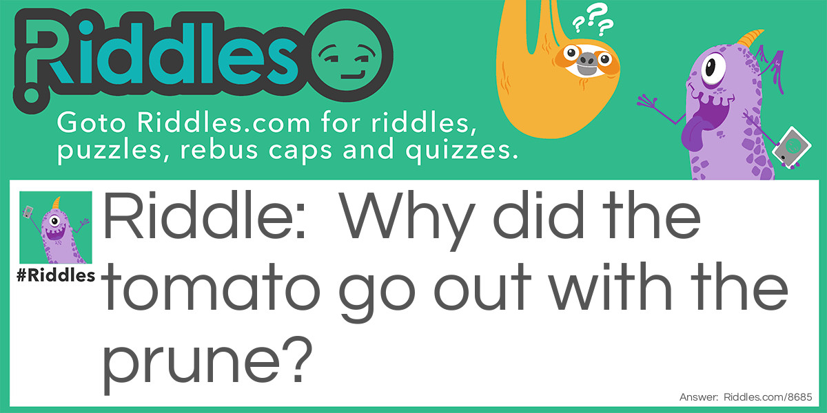 Snacks Riddle Meme.