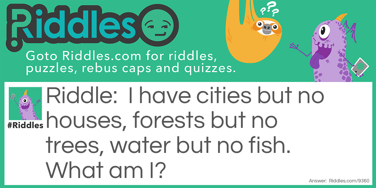Look For The Answer! Riddle Meme.