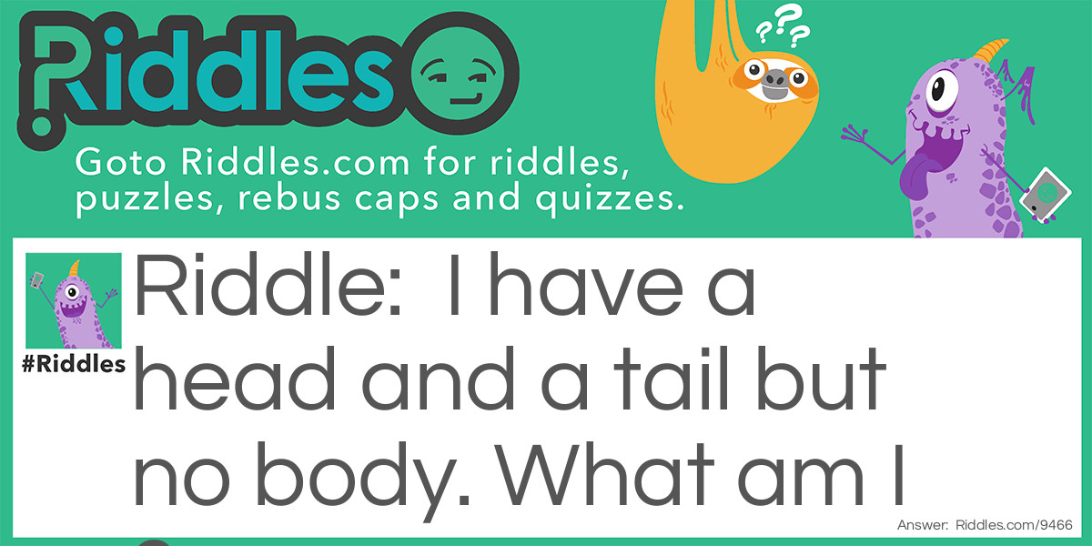 Body-less Head Riddle Meme.