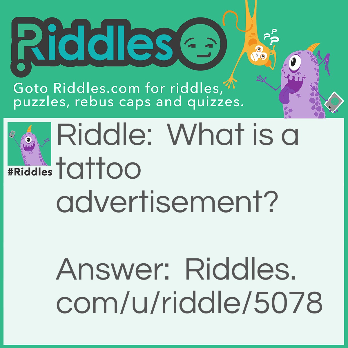 what-is-a-tattoo-advertisement-riddles-answers-riddles