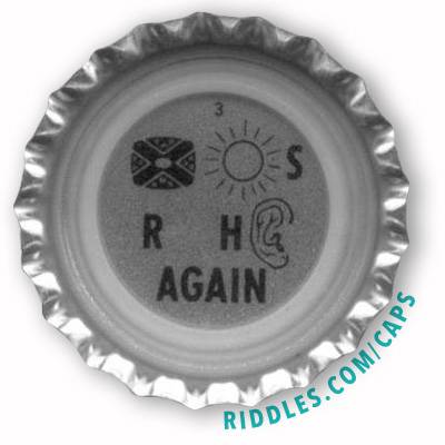 Lucky Beer Bottle Cap #3 Version 1 series 1 Riddles.com/caps