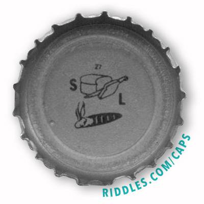 Lucky Beer Bottle Cap #27 series 1 Riddles.com/caps